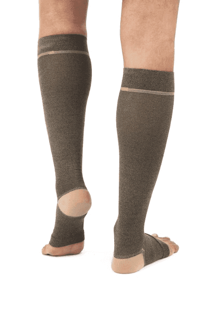 Class 1 Compression Stockings - Open Toe | Knee Length