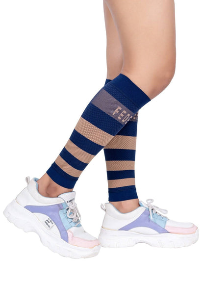 Compression Calf Sleeve: The Shadow Stripes Collection