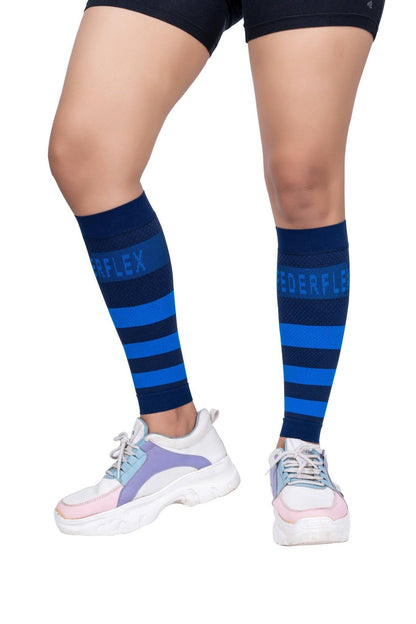 Compression Calf Sleeve: The Shadow Stripes Collection